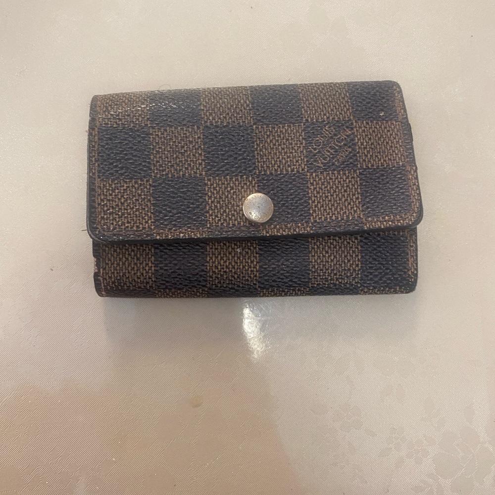 Louis Vuitton Brown and Black Key Holder